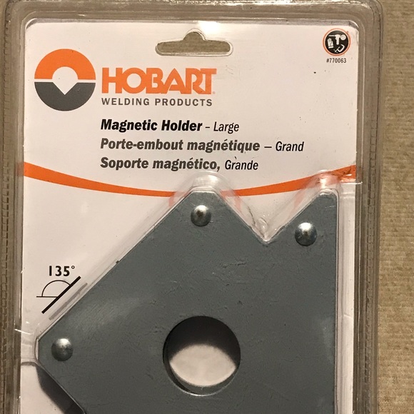 Hobart Welding Magnetic Holder - Large, Gray # 770063 NWT
Large Magnetic Holder - Picture 3 of 7